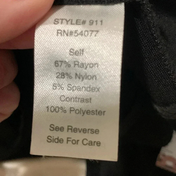 Women’s CAbi Absolute Ponte  Asymmetric Ruffle Blazer Jacket Black Small EUC - Picture 11 of 11